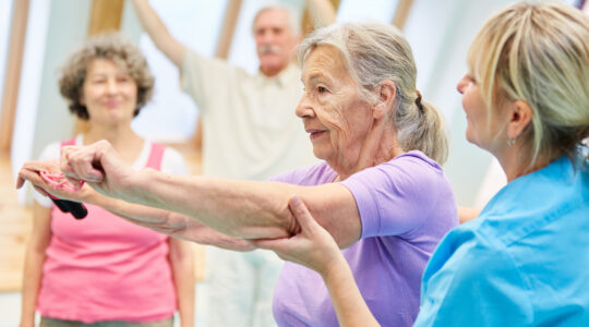 Exercices physiques seniors